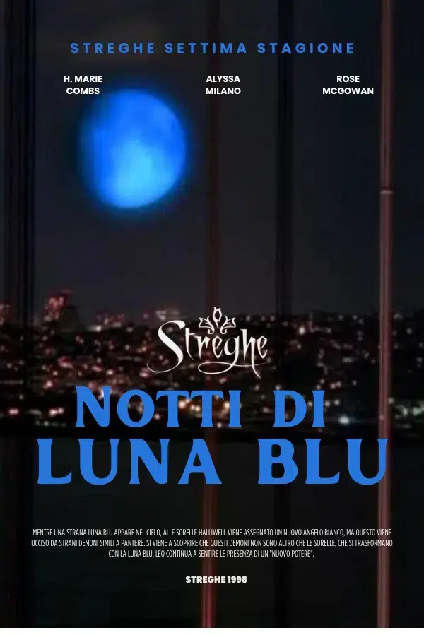 notti di luna blu